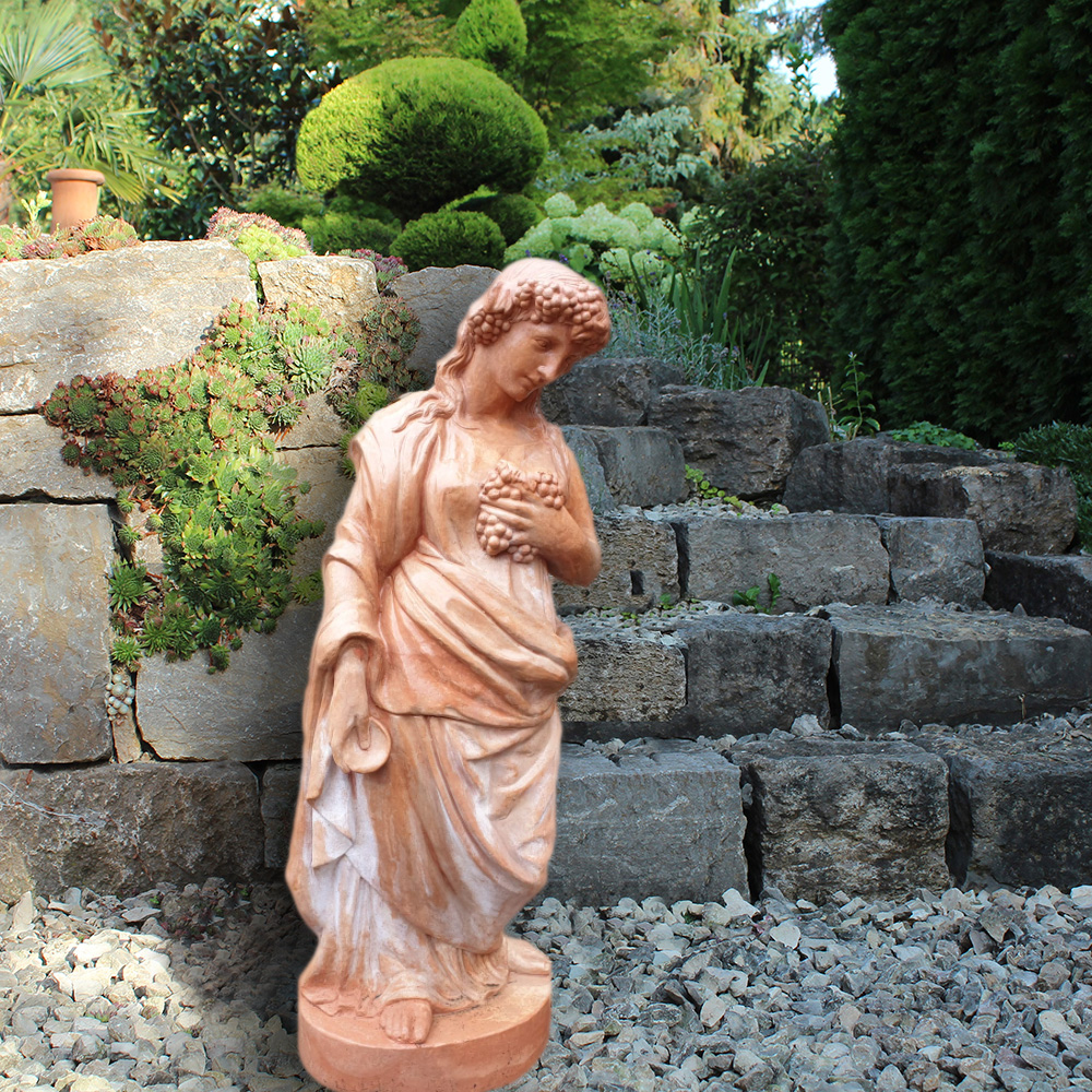 Impruneta Terracotta Statue Herbst